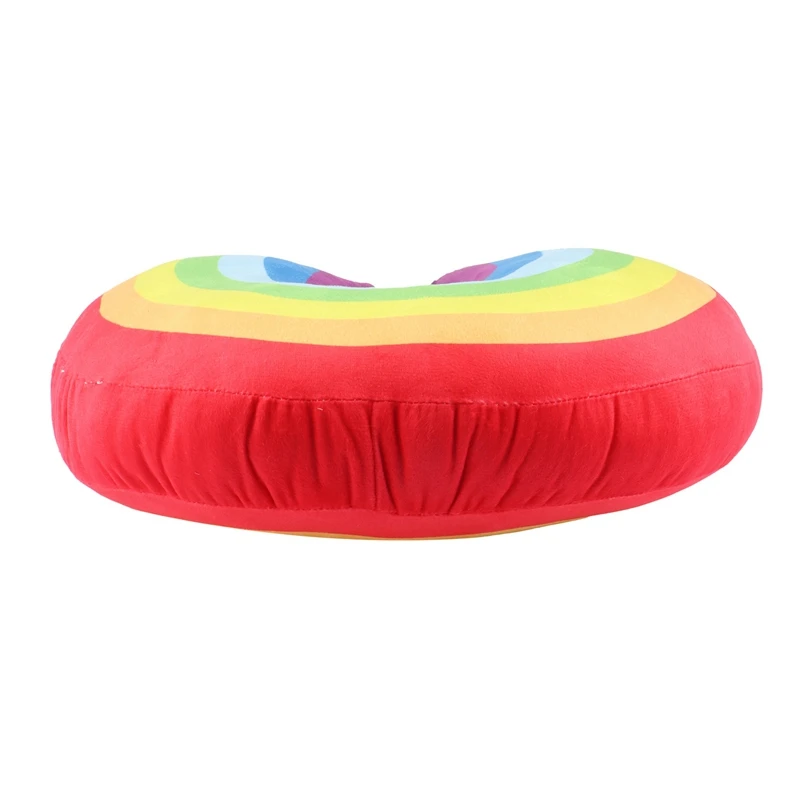 

Rainbow U Shape Kids Pillow Neck Pillow Cushion Cute Baby Pillows Sleep Toys Stuffed Dolls Birthday Gift