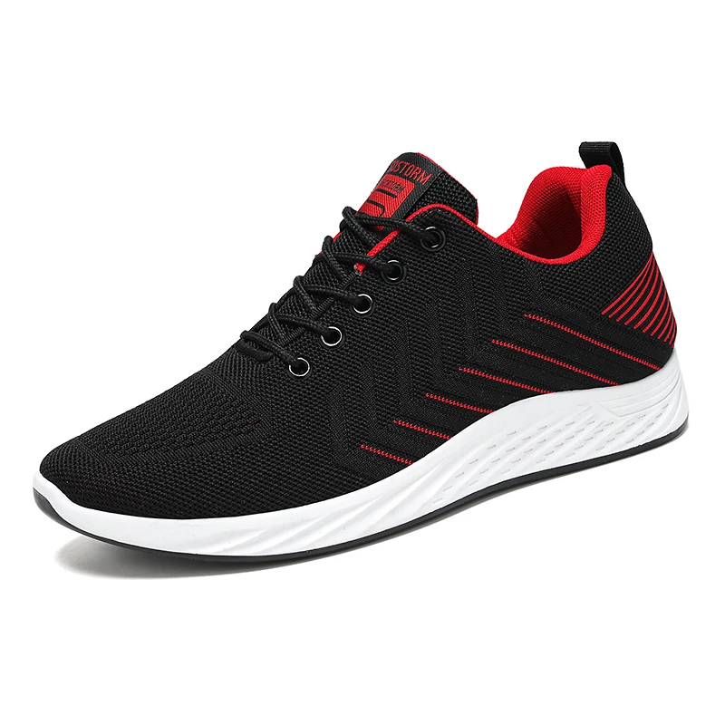 

2021 Summer New Men Casual Shoes Lace up Men Shoes Lightweight Comfortable Breathable Walking Sneakers Men's Summer Shoes