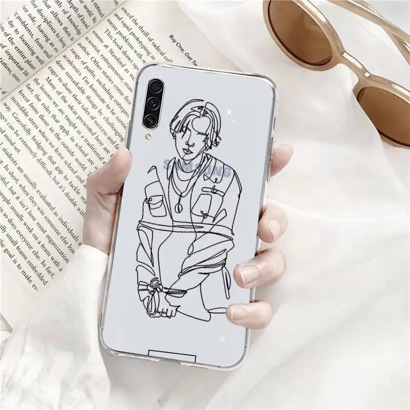 

kpop Agust D suga Phone Case Transparent for Samsung A71 S9 10 20 HUAWEI p30 40 honor 10i 8x xiaomi note 8 Pro 10t 11