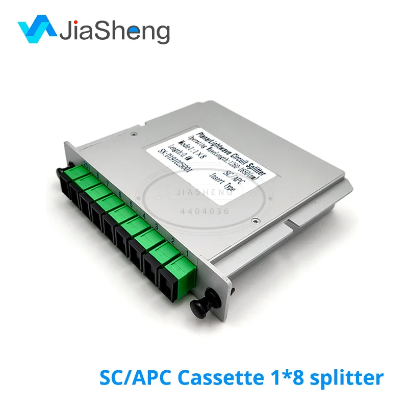 SC APC PLC 1X8 волоконно оптический разветвитель FTTH с плоский волновой Тип