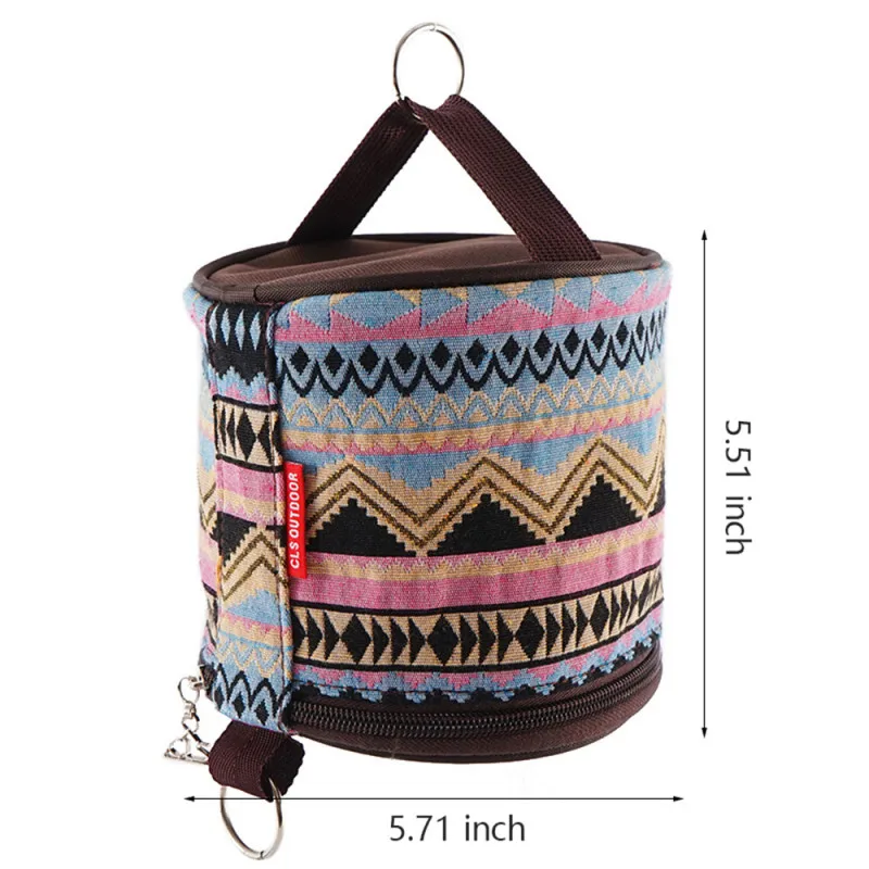 

Round Toilet Paper Storage Holder Roll Case Home Outdoor Camping Tent Boxes Tissue Cover Hanging Hanger Bags bathroom or kitchen