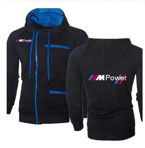 Толстовка мужская с капюшоном и молнией унисекс | Автомобили мотоциклы