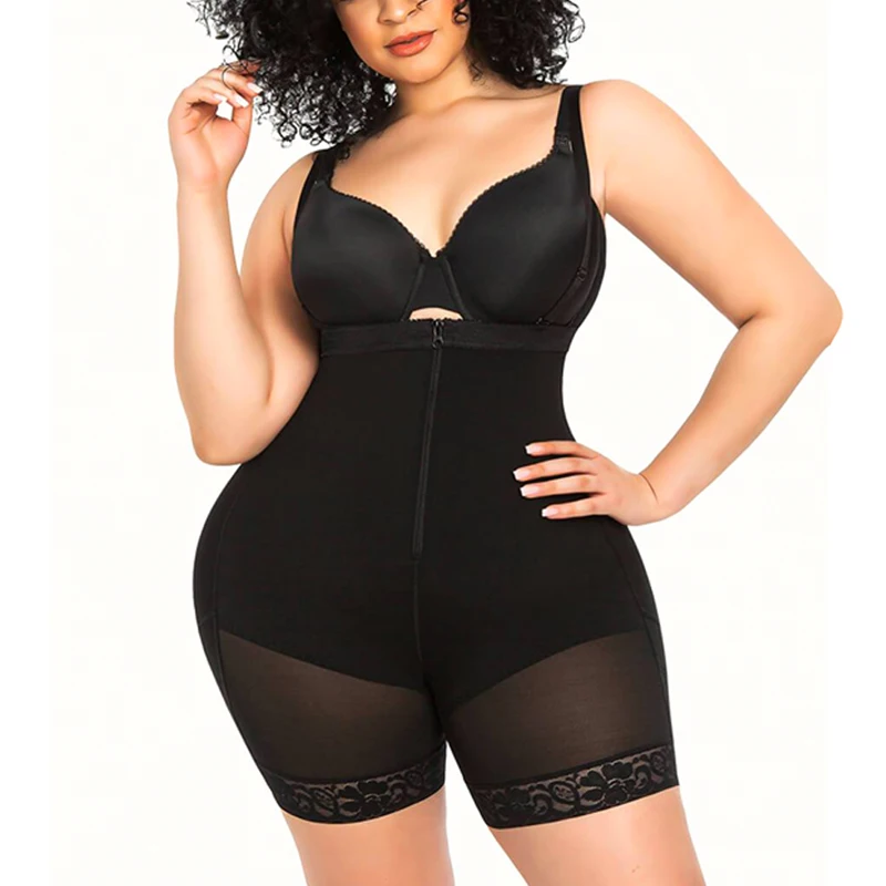 

High Waisted With Mid-section Tummy Control Booty Lifting Shapewear Mujer Skims BBL Post Op Surgery Supplies Cincher Hourglass