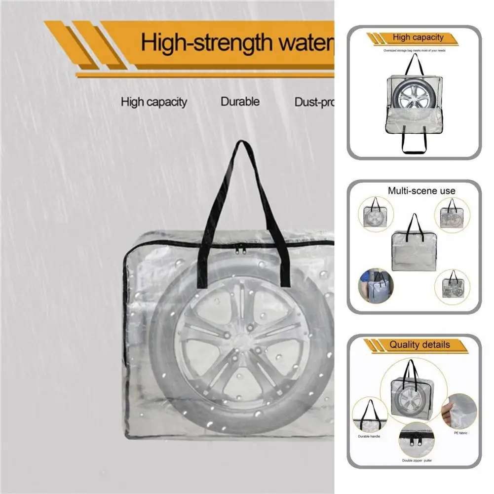 

PE Useful Airport Airline Travel Luggage Pouch Travel Supplies Transparent Storage Bags Wear Resistant for Home