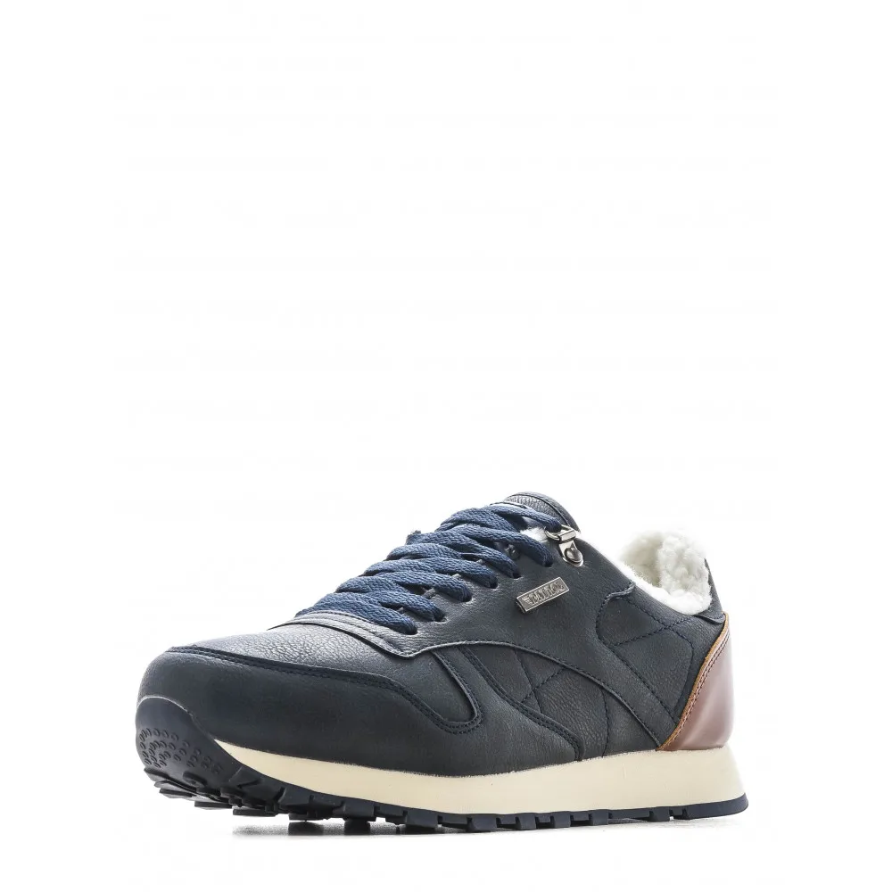 Мужская обувь PATROL п/ботинки осень зима искусственная кожа цвет синий