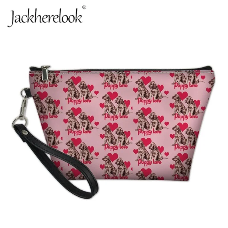Jackherelook мультяшный ирландский костюм женская косметичка для хранения милый щенок