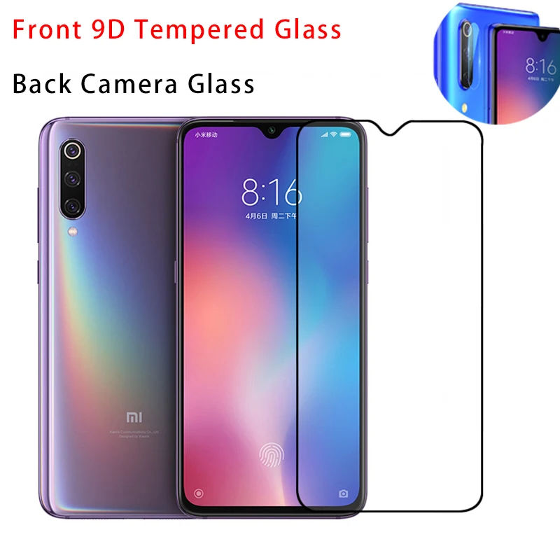 Закаленное стекло для камеры Xiaomi Mi 9 9T Pro Защитное объектива F1 Защита экрана