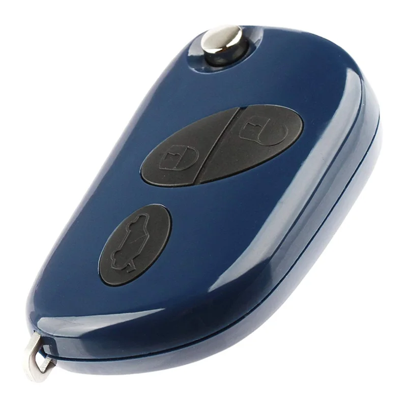 KEYECU 10 шт./лот флип-чехол для автомобильного ключа с 3 кнопками-брелок Maserati Quattroporte