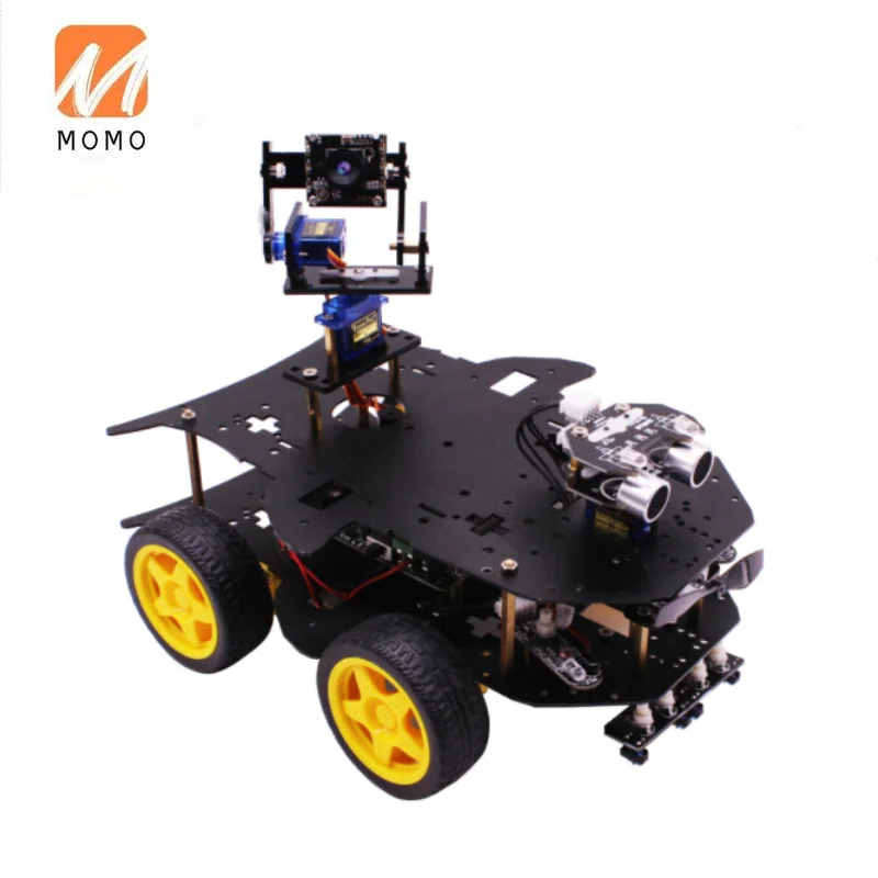 

Программирование обучения Raspberry Pi 4 Smart AI 4WD робот автомобиль