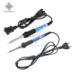 Электрический паяльник 220 В110 В 60 Вт, сварочный пистолет с регулируемой температурой, тепловая ручка, Железный инструмент с вилкой для ЕС и США