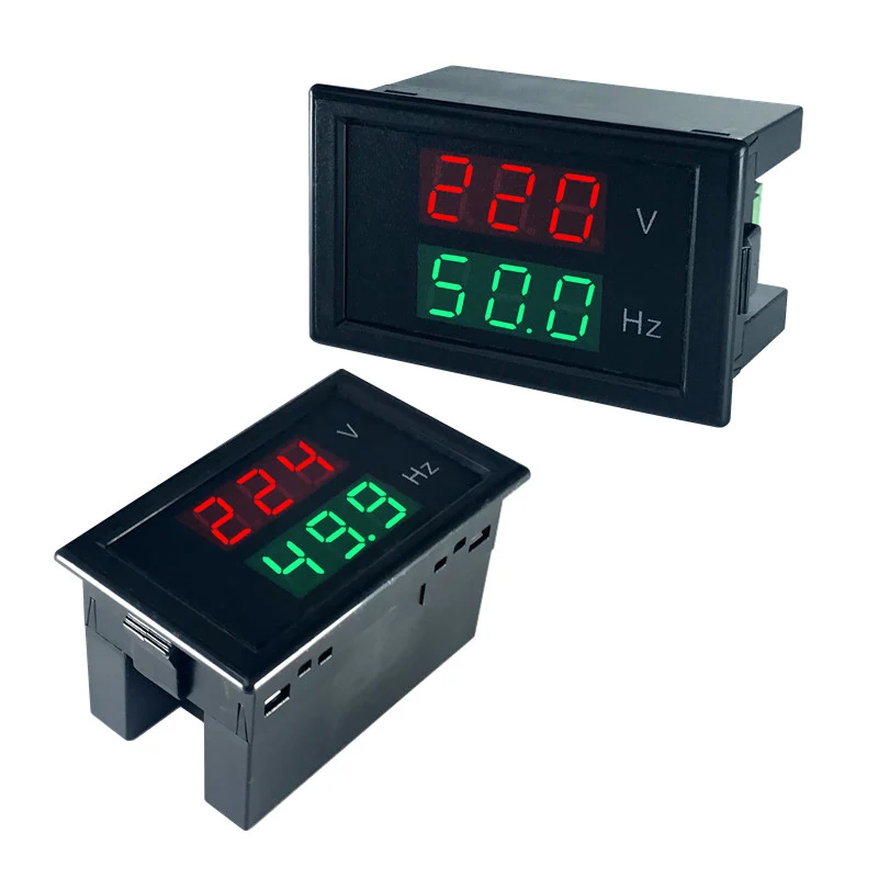 Вольтметр переменного тока Частотный цифровой светодиодный измеритель