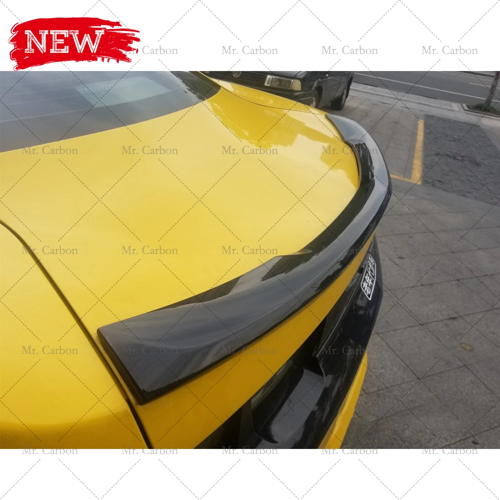 Для CHEVROLET CAMARO 10-13 OEM стиль углеродное волокно стекло задний спойлер отделка кузова