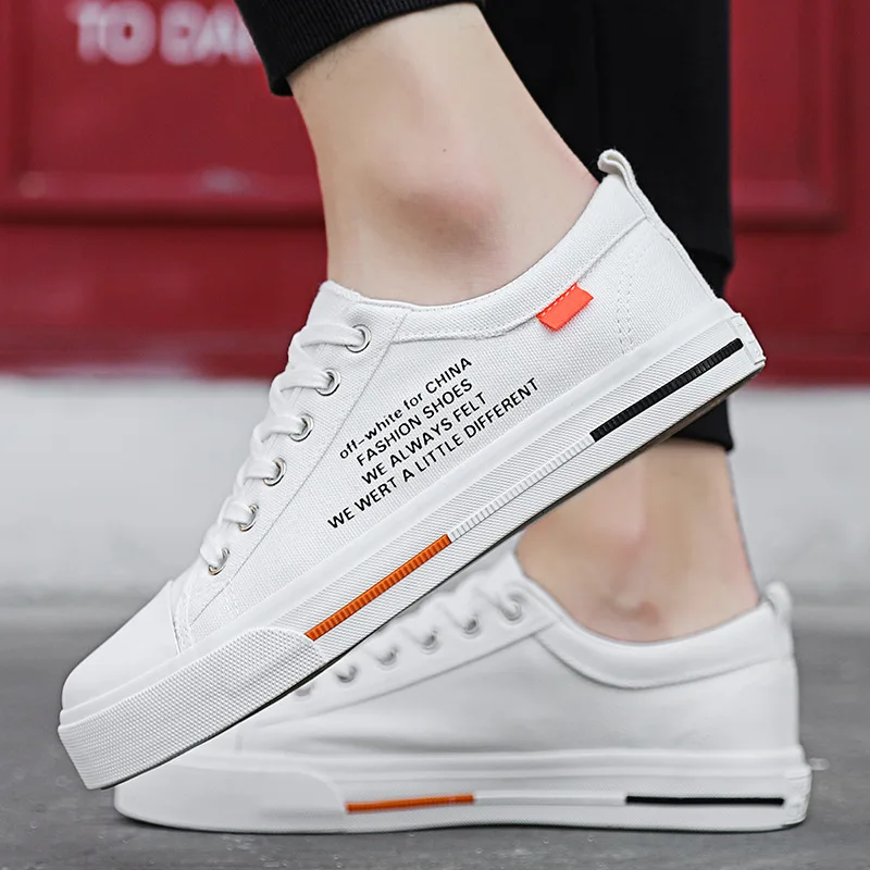 

Европейский стиль, холщовая доска Schoenen Ademend, трендовая Корейская льда, белая повседневная женская одежда