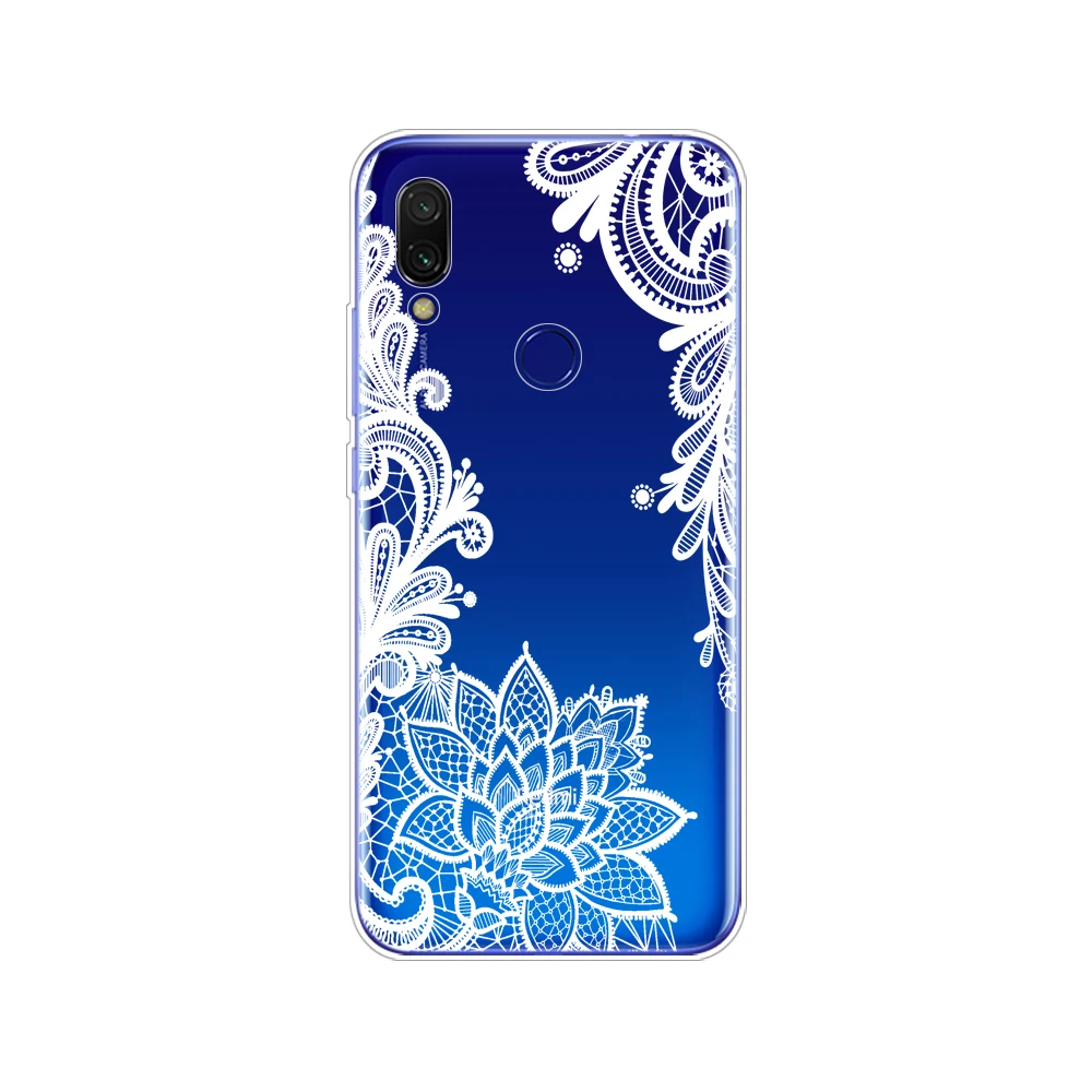 Силиконовый чехол для Xiaomi Redmi 7 мягкий ТПУ redmi 6 26 дюйма snapdragon 632 модельные Чехлы с