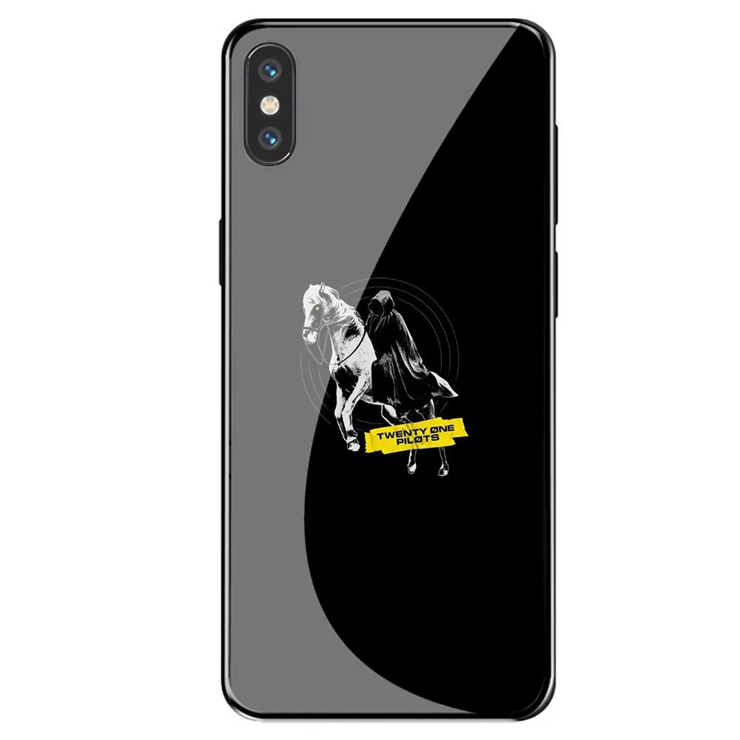 Twenty One Pilots 21 чехол из закаленного стекла для телефона Apple iPhone 11 Pro XS Max XR X 8 7 6S Plus 5S SE |