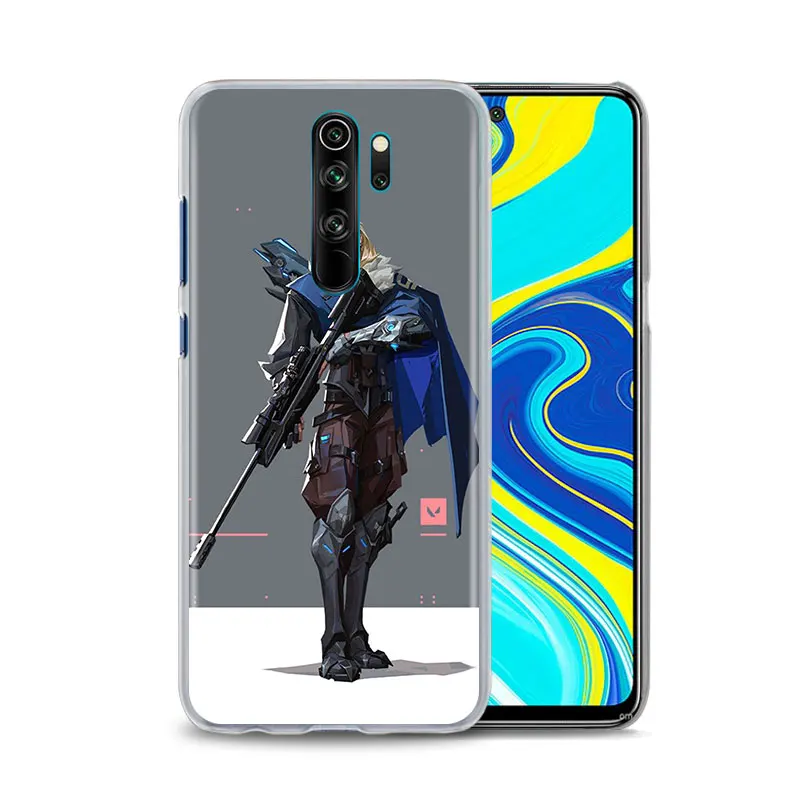 

Game Valorant Phone Case For Xiaomi Redmi Note 9S 10 Pro Max 9T 8 8T 9 Pro 8A 7 7A 9A 9C Hard PC Back Cover Shell Coque Capa