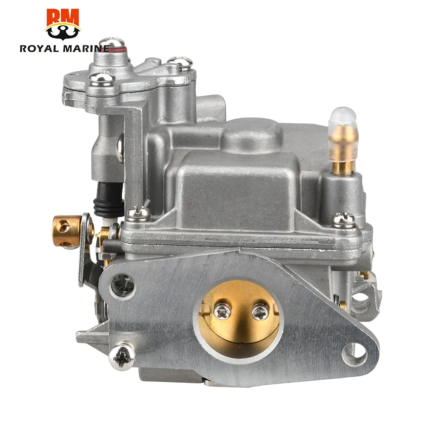 Карбюратор 66M 14301 30 в сборе для Yamaha 4 поворота 15hp F15 Parsun Hidea HD F20H F20 12 18 34600 14301|Лодочный