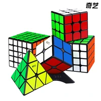 qiyi cube 2x2x2 3x3x3 4x4x4 5x5x5 pyraminx magnetic cube anti compression speed cube puzzle games professional racing cube