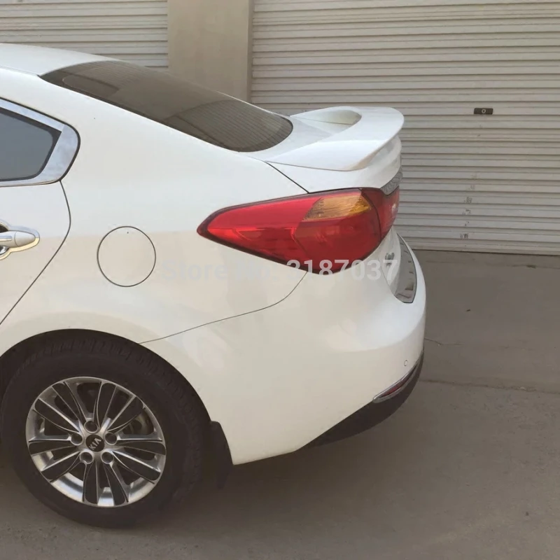 Для kia K5 спойлер Optima 2010-2013 АБС-пластик Неокрашенный цвет задняя крышка для