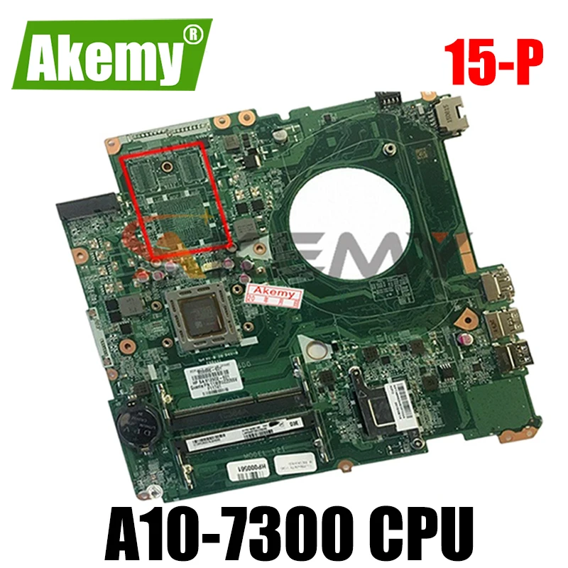 

Для HP 15-P390NR 15-P материнская плата для ноутбука 826947-601 826947-501 826947-001 аккумулятор большой емкости DAY21AMB6D0 A10-7300 100% рабочих