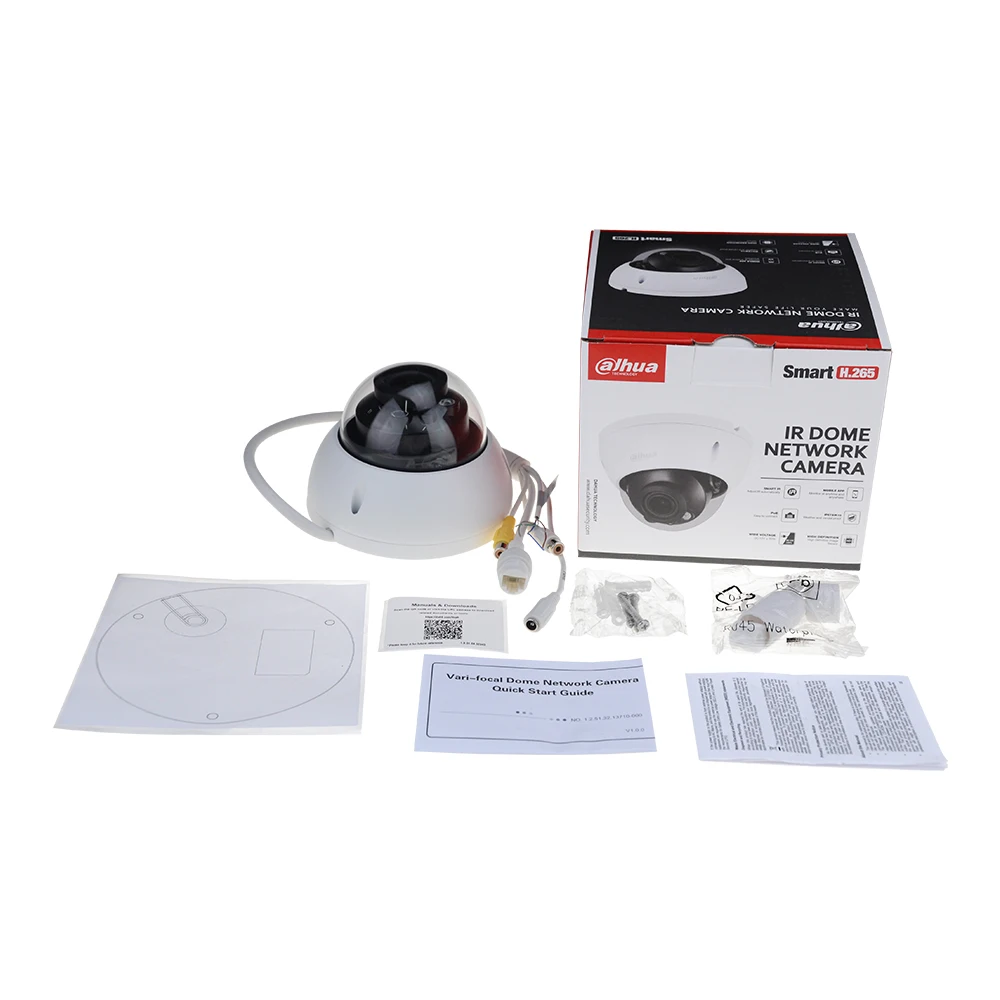 IP-камера Dahua 4 МП купольная PoE 4-кратный зум камера видеонаблюдения наружная