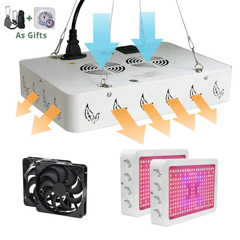 Фитолампа полного спектра для выращивания растений 3500 К 6500 2000 Вт - купить по