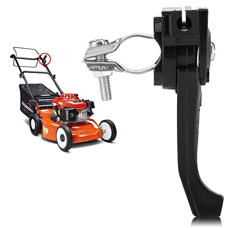 

Newest 1PC/2PCS Universal Black Lawnmover Throttle Lever For 19mm Lawn Mower Handlebar