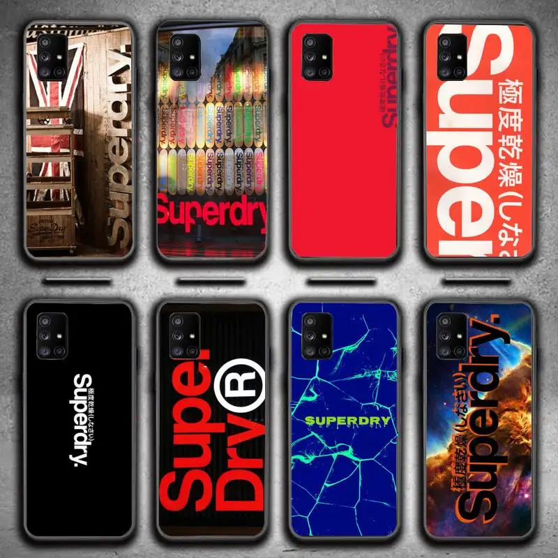 

Fashion Brand SuperdryerS Phone Case for Galaxy J2pro J4 J5 J6 J7 plus J5 prime J72016 2018 M 10 20 30 funda Cover