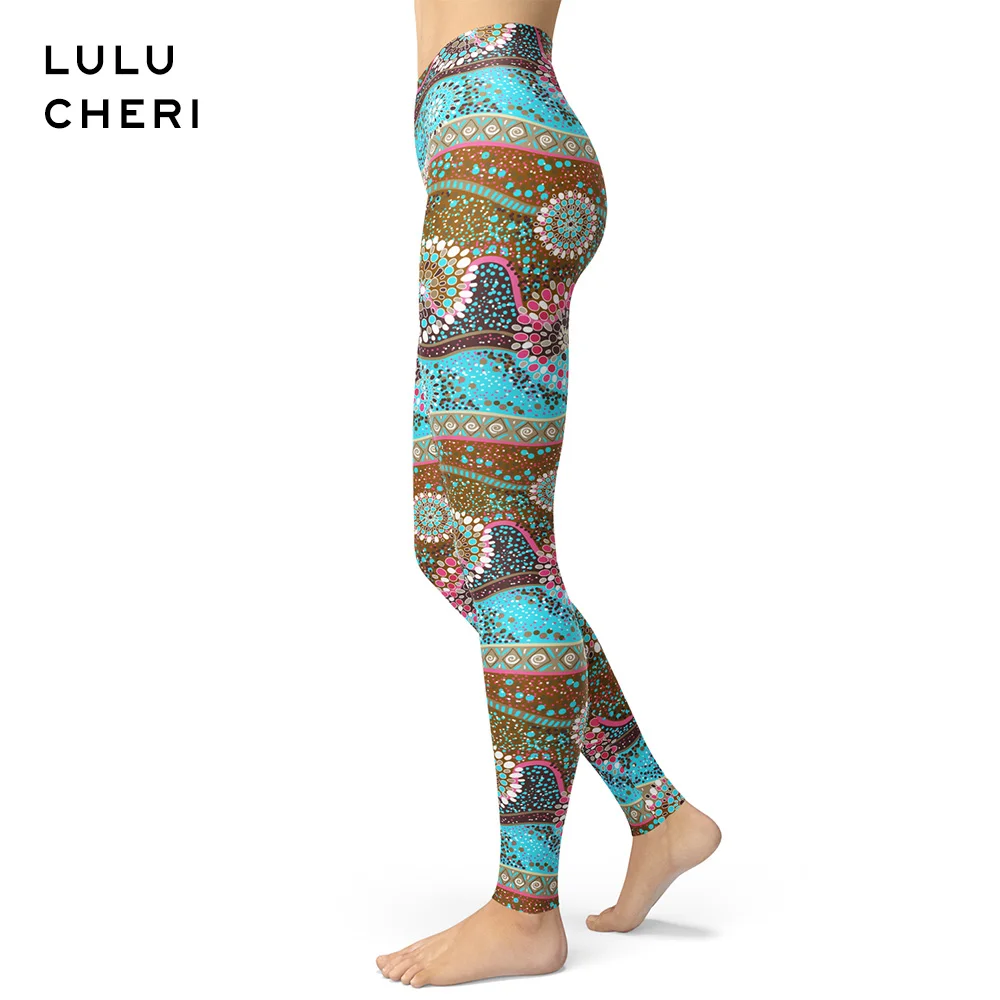 Леггинсы Aztec Indie женские в этническом стиле модные облегающие эластичные