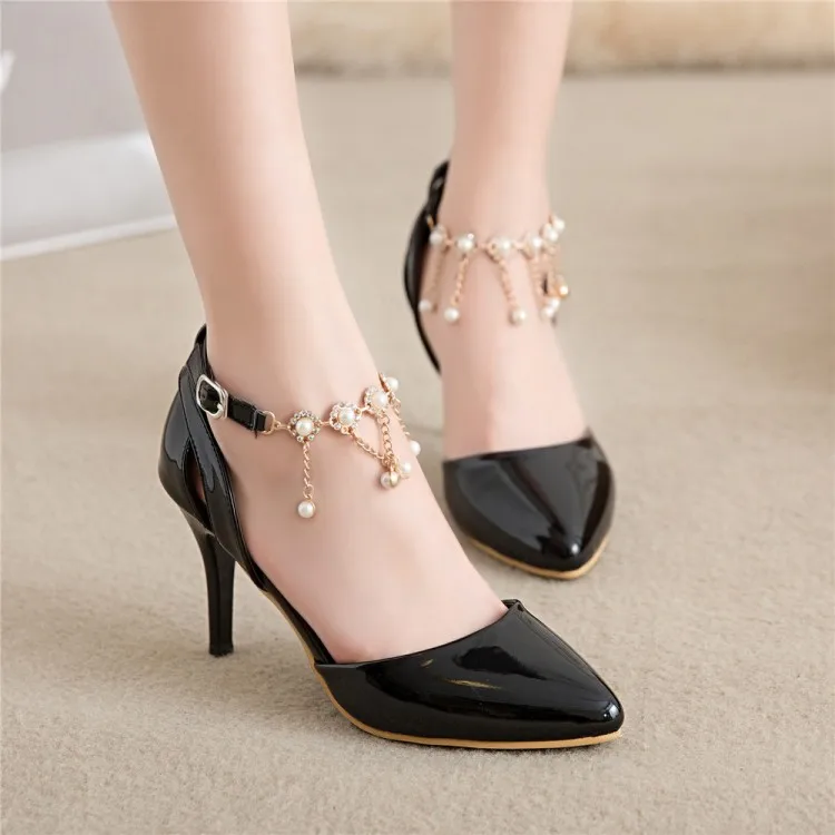 Женские туфли на высоком каблуке туфли-лодочки больших размеров 11 12 13 14 15 16 17