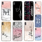 Чехлы для LG Velvet 2 pro Stylo 6 7 4 5 G8X G8s ThinQ V60 K40s K50s K51s K41s, мягкий ТПУ чехол для телефона с именем под заказ