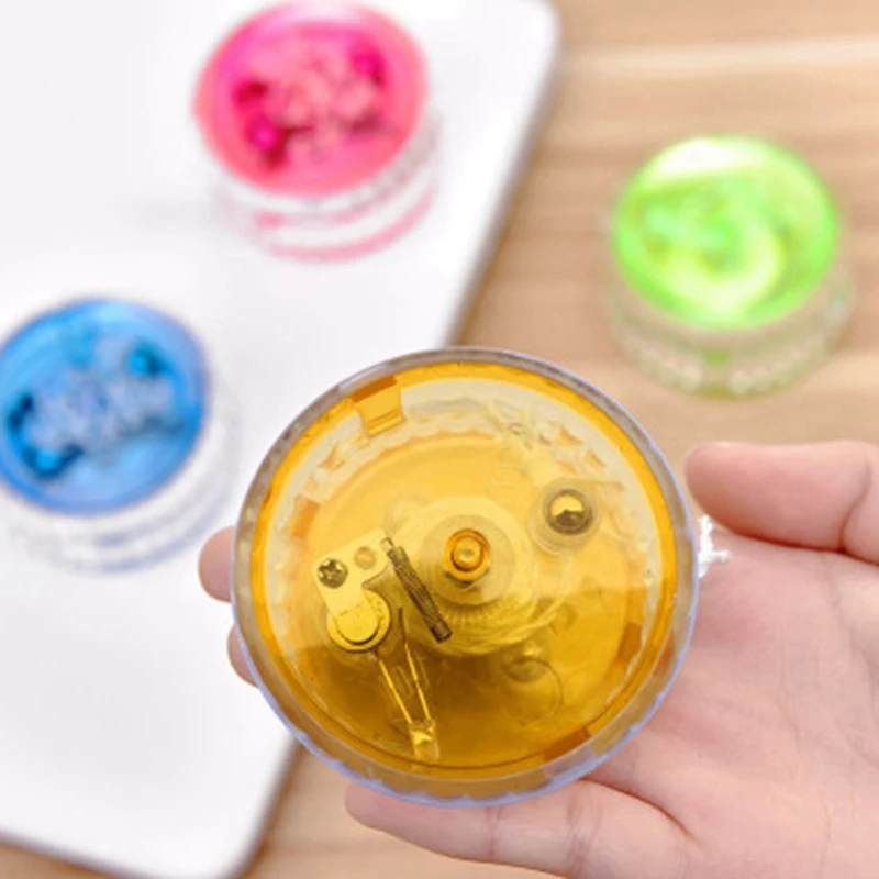 СВЕТОДИОДНЫЙ мигающий шар йо-йо светящийся детский механизм сцепления игрушки