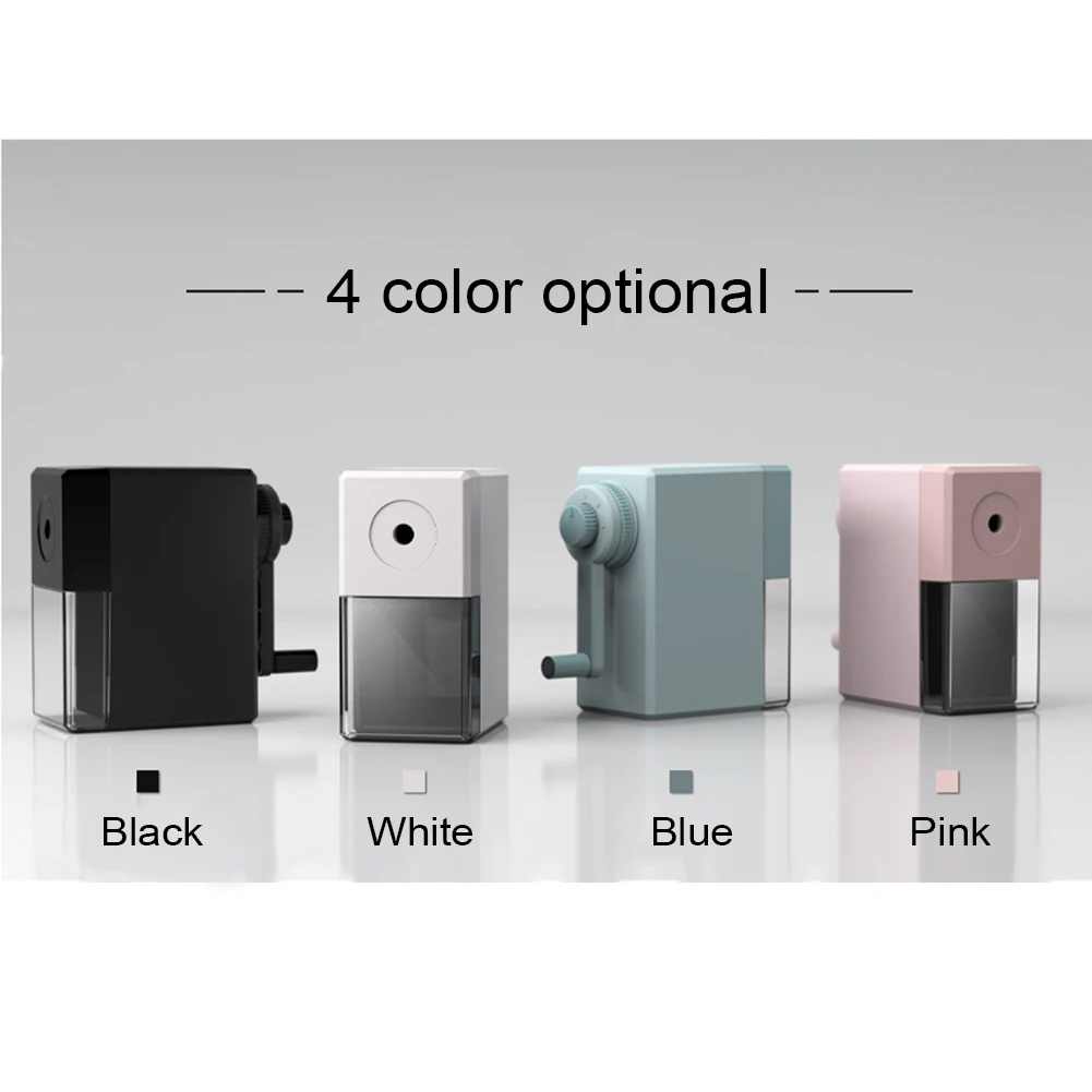 

Electric Pencil Sharpener Hand Rotary Pencil Sharpening papelaria Office School Accessories Stationery taille crayon electrique