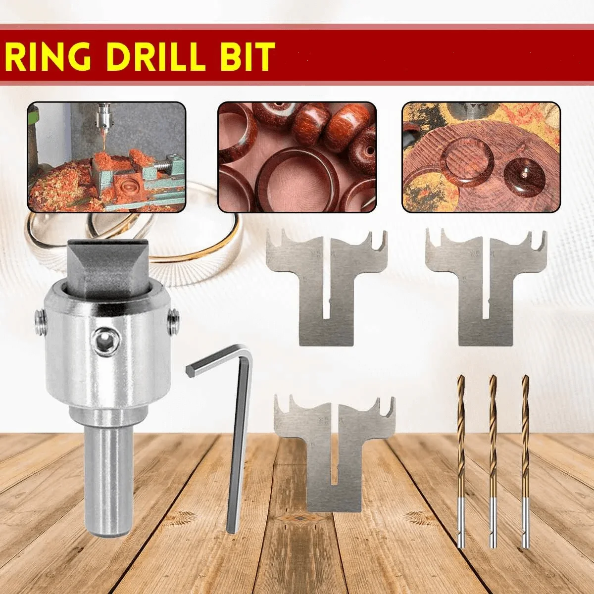 Многофункциональный деревянный толстый набор трефин|Мельницы| |
