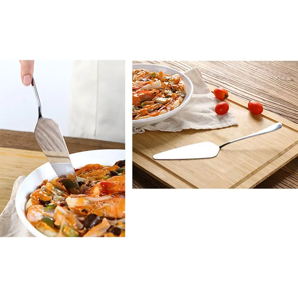 Легко режет торт из нержавеющей стали лопата для выпечки резак торта кухонное