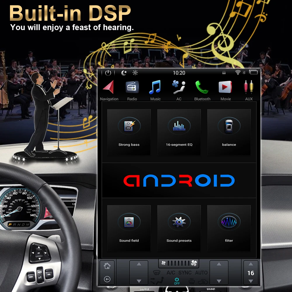 Для TOYOTA PRADO/LC150/150 12 1 &quotАвтомобильный GPS навигатор Tesla стиль Android Радио стерео