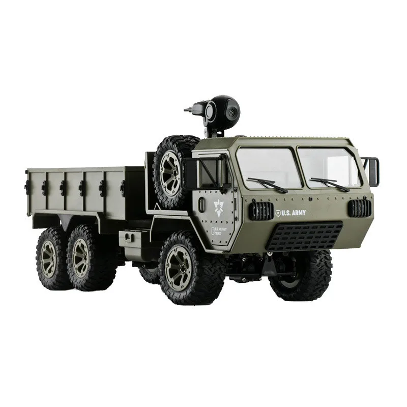 

1/16 for Boy Toy FY004 Car 2.4g 6WD Rc Full Scale Control Army Military Truck RTR Model Car Remote Control Toys RC Trucks 2021