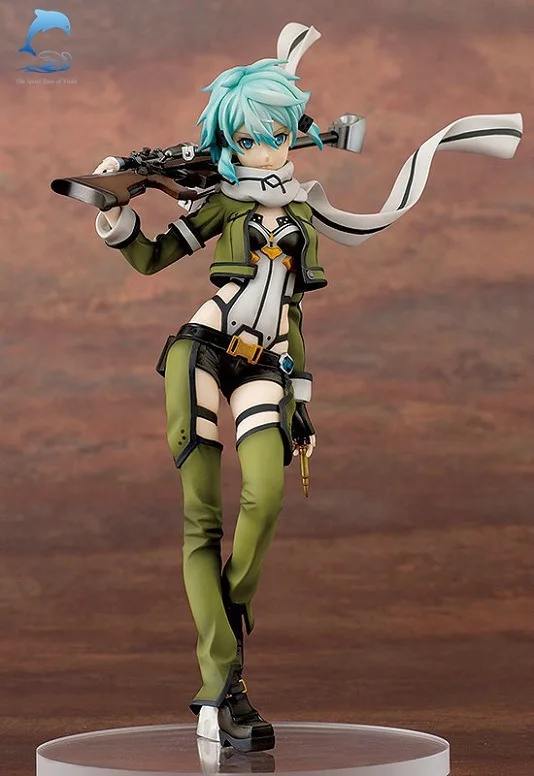 

Sword Art Online (SAO) II 3 Edition Sinon Action Figures Gun Gale Online (GGO) 23cm Shino Asada Brinquedos Collection Toys Gift
