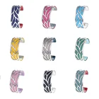 Женский браслет 2021, браслет из нержавеющей стали и кожи, со сменным кожаным ремешком, ювелирные изделия, подарок на Рождество