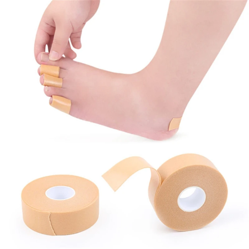 

1Roll Multi-functional Bandage Medical Rubber Plaster Tape Self-adhesive Elastic Wrap Anti-wear Waterproof Heel Sticker Foot Pad
