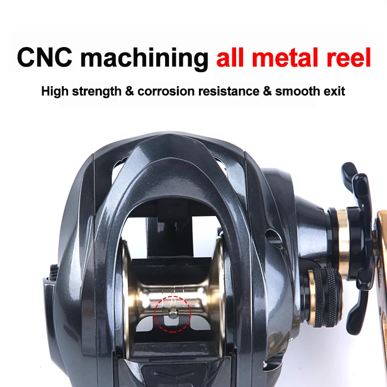 Lurekiller новая катушка для медленного джиггинга Низкопрофильная кастинговая