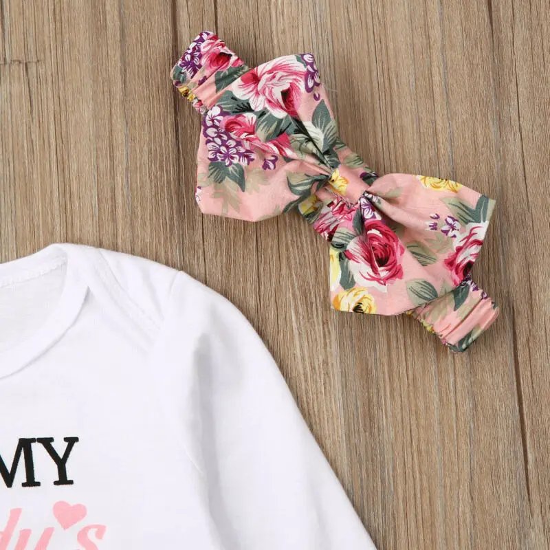 Одежда для маленьких девочек осенняя одежда новорожденных из 3 предметов