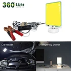 360 светильник 12 В мини COB магнитный портативный водонепроницаемый наружный фонарь светодиодный рабочий светильник перезаряжаемый светильник для полевого лагеря дорожных поездок