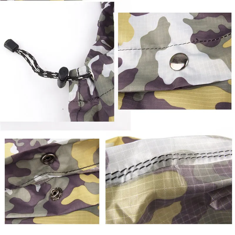 Многофункциональный Камуфляжный плащ MENFLY розовый/желтый супер светильник для