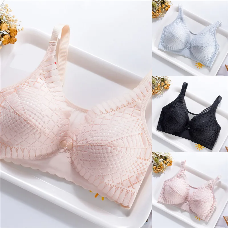 

2022 New Style Breastfeeding Bras Maternity Nursing Bra Feeding Nursing Underwear Clothes For Pregnant Women Solid Color Bras