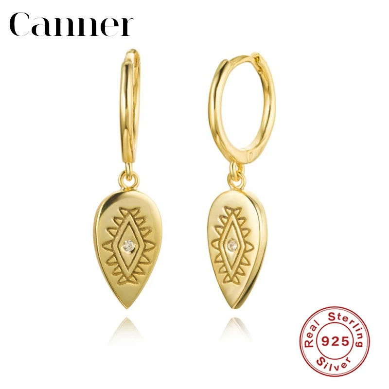 Серьги кольца глаз демона из серебра 925 пробы|Серьги-кольца| |