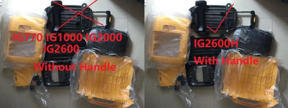 Быстрая IG770 IG1000 IG2000 IG2600 IG2600H Корпус чехол костюм для kipor kama