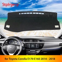 for toyota corolla e170 e160 2014 2015 2016 2017 2018 anti slip mat dashboard cover pad sunshade dashmat car accessories