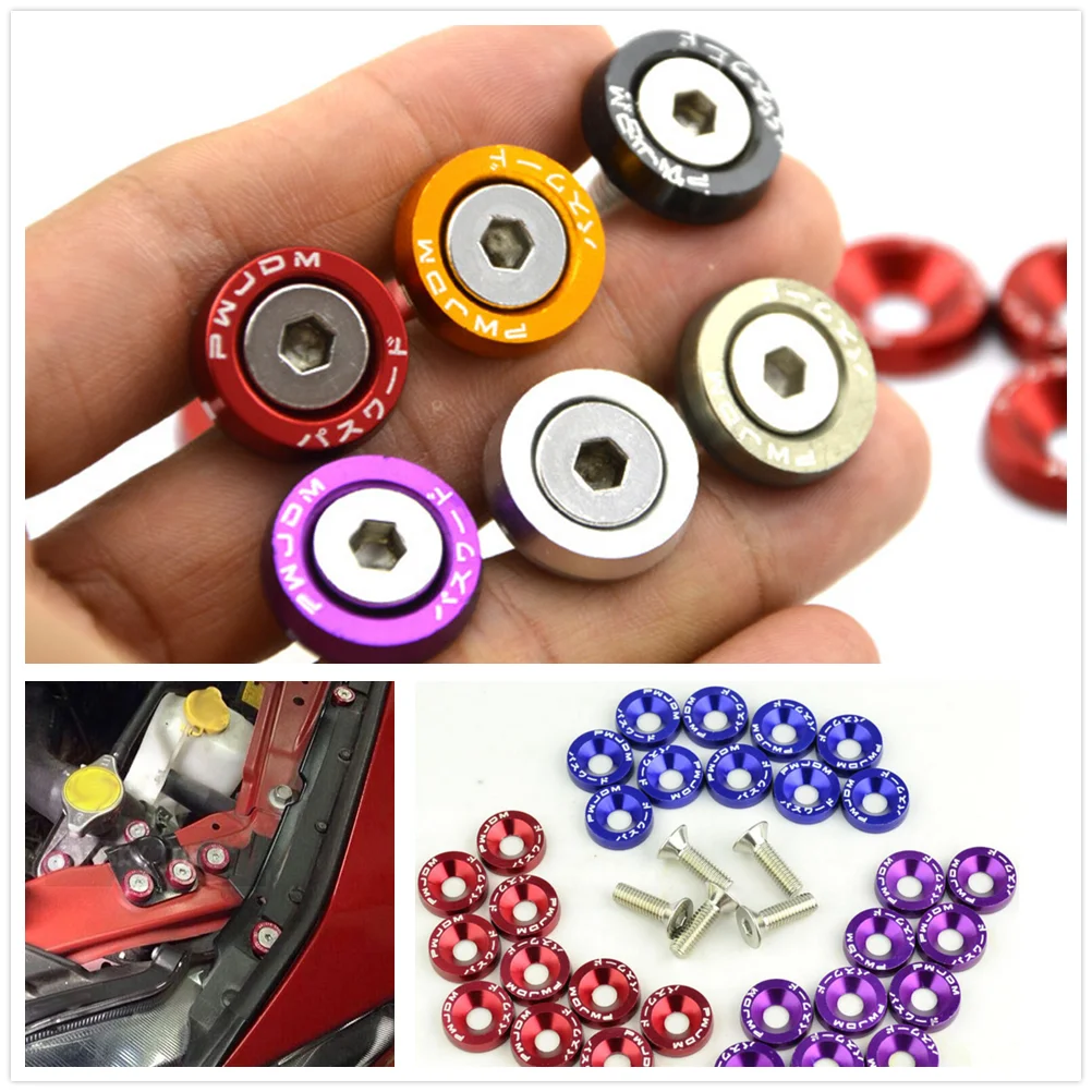 Модификация автомобиля M6 Винт для рамки номерного знака двигателя винт