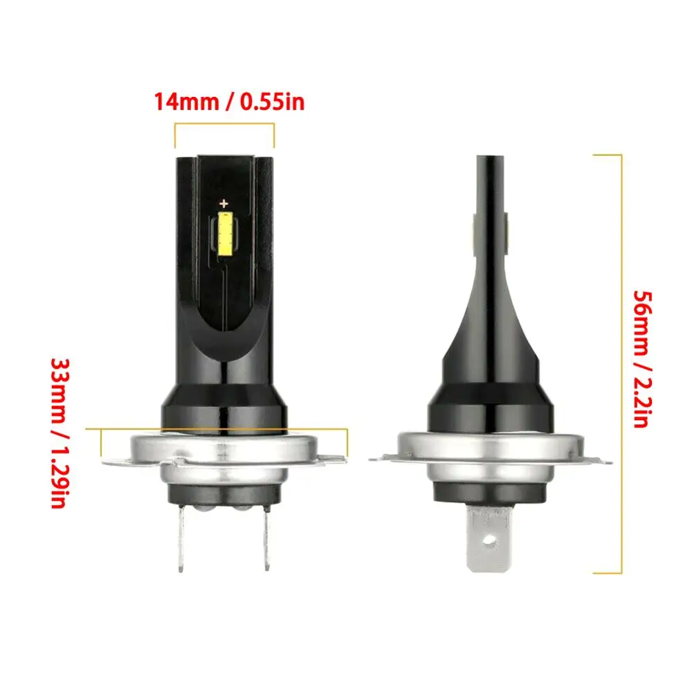 Из 2 предметов для Cree H7 светодиодные противотуманные светильник Conversion Kit лампы